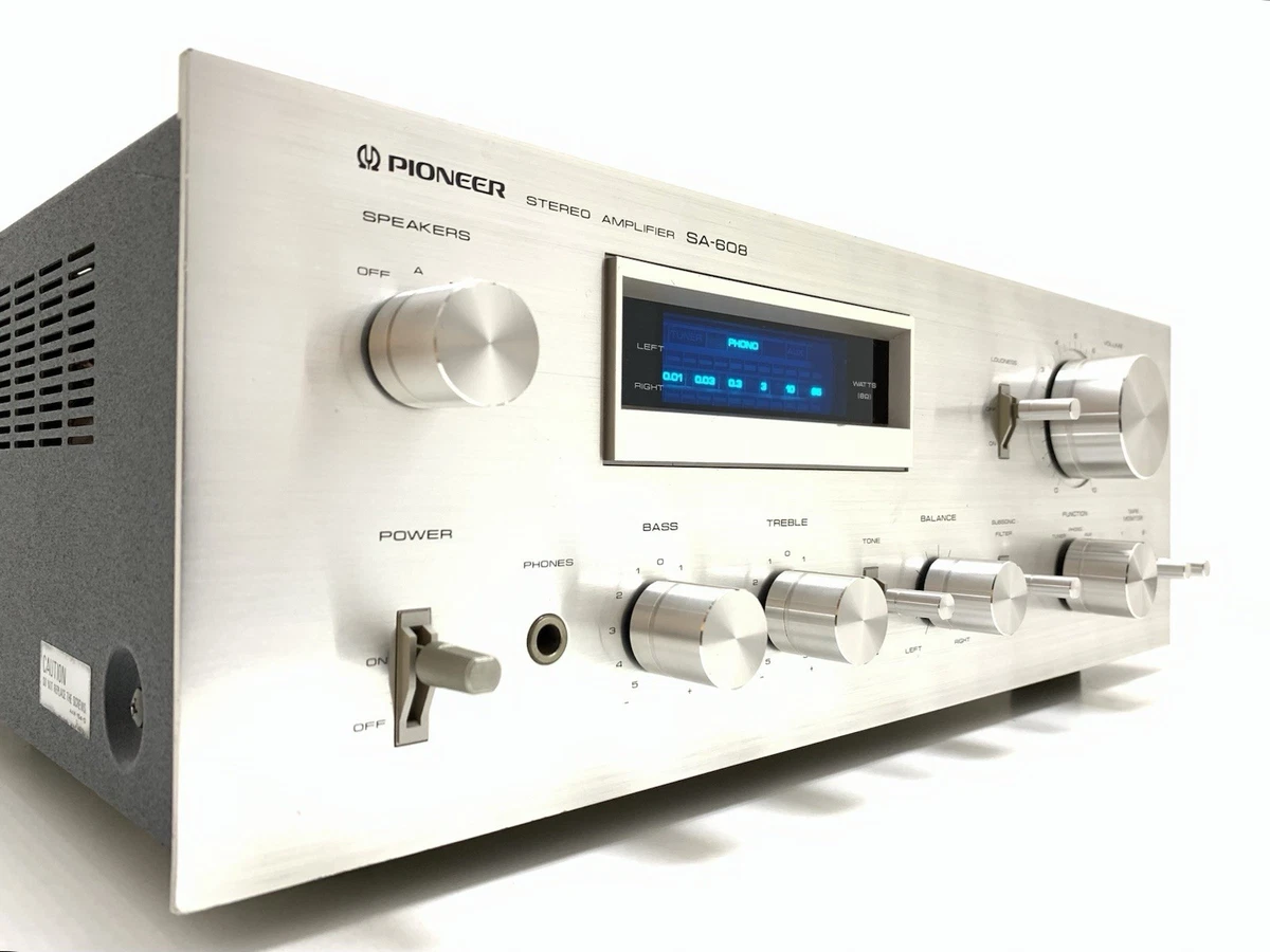 Face Avant / Panneau Pour Ampli Pioneer SA-608 – Occasion