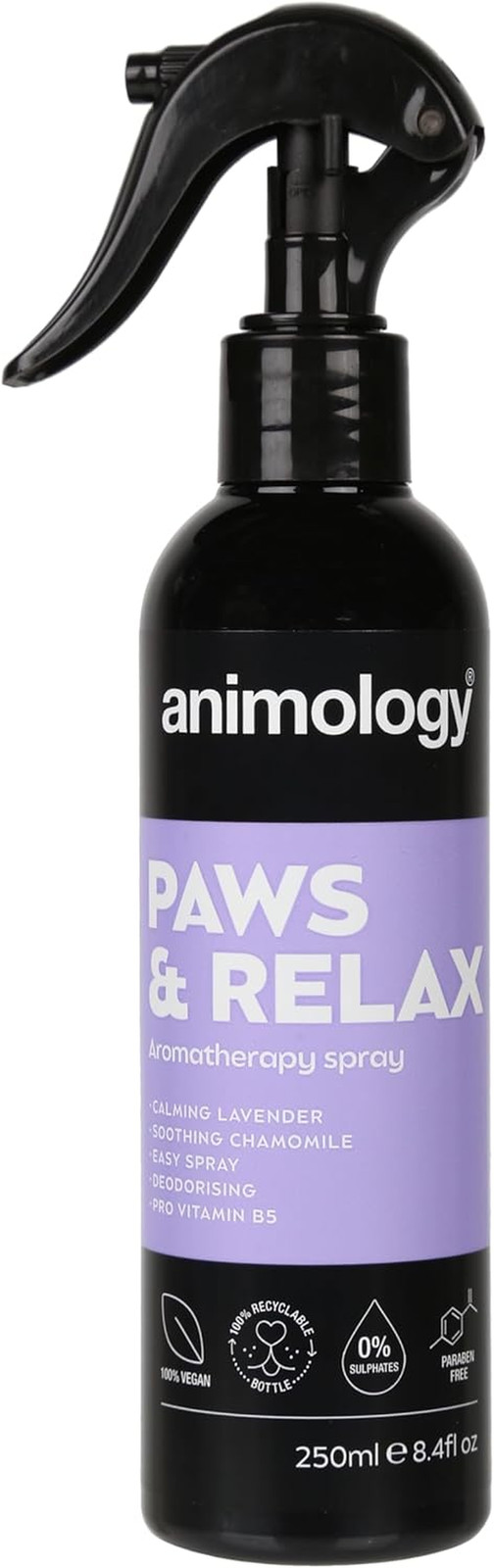 Animology Paws & Relax Aromatherapy Dog Spray 250Ml