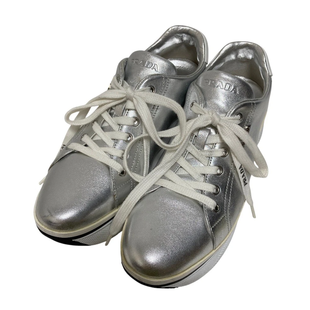 PRADA Silver Athletic Shoes for Women for sale | eBay