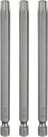 3 StüCk T40 Torx Bit Set Schraubendreher Bitsatz 1/4 Zoll Sechskantschaft 100Mm