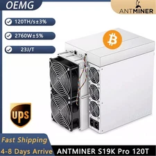Antminer S19k pro 120T Asic Miner