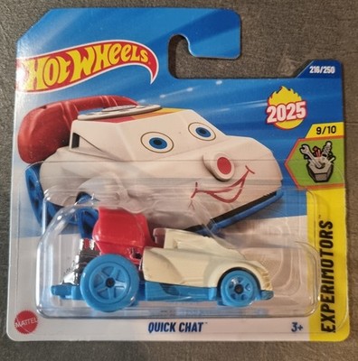 Hot Wheels QUICK CHAT - Experimotors 2025 -Fischer Price - 1:64 Sammelauto HYW45