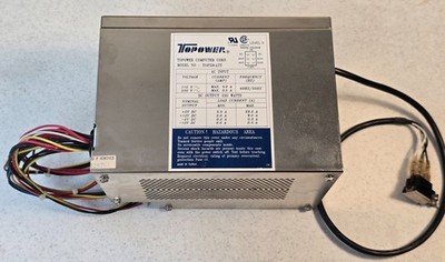 Vintage Topower TOP230ATT 230W AT Computer Power Supply