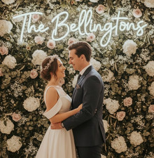 Custom Neon sign | Wedding Neon Sign | Led Sign | Custom Name Led Sign