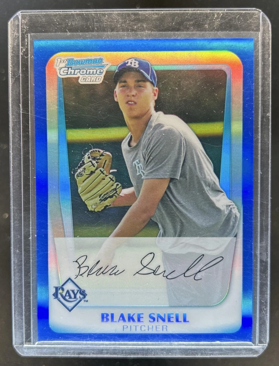 Blake Snell Baseball Serial Numbered Sports Trading Cards