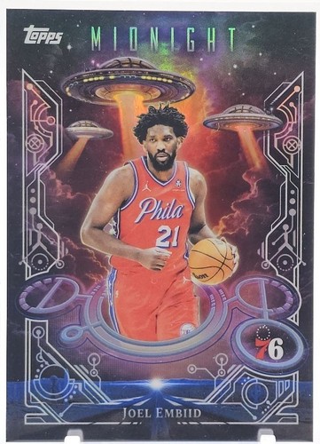 Joel Embiid 2025-26 Topps Chrome Pulsar Refractor #149