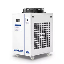CW-6200AN Industrial Water Chiller for 45KW CNC spindle Laser Engraver Engraving