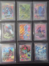 Pokemon Binder Collection Scarlet Violet Cards All Near Mint Excellent Condition