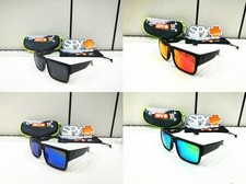 Spy Cyrus Men's HD Polarized Sunglasses Matte Black Happy Lens--original box
