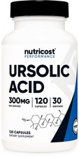 Nutricost Ursolic Acid 300mg, 120 Capsules