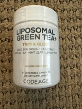 Brand New Liposomal Green Tea+ Trim And Glow Dietary Supplements By Codeage