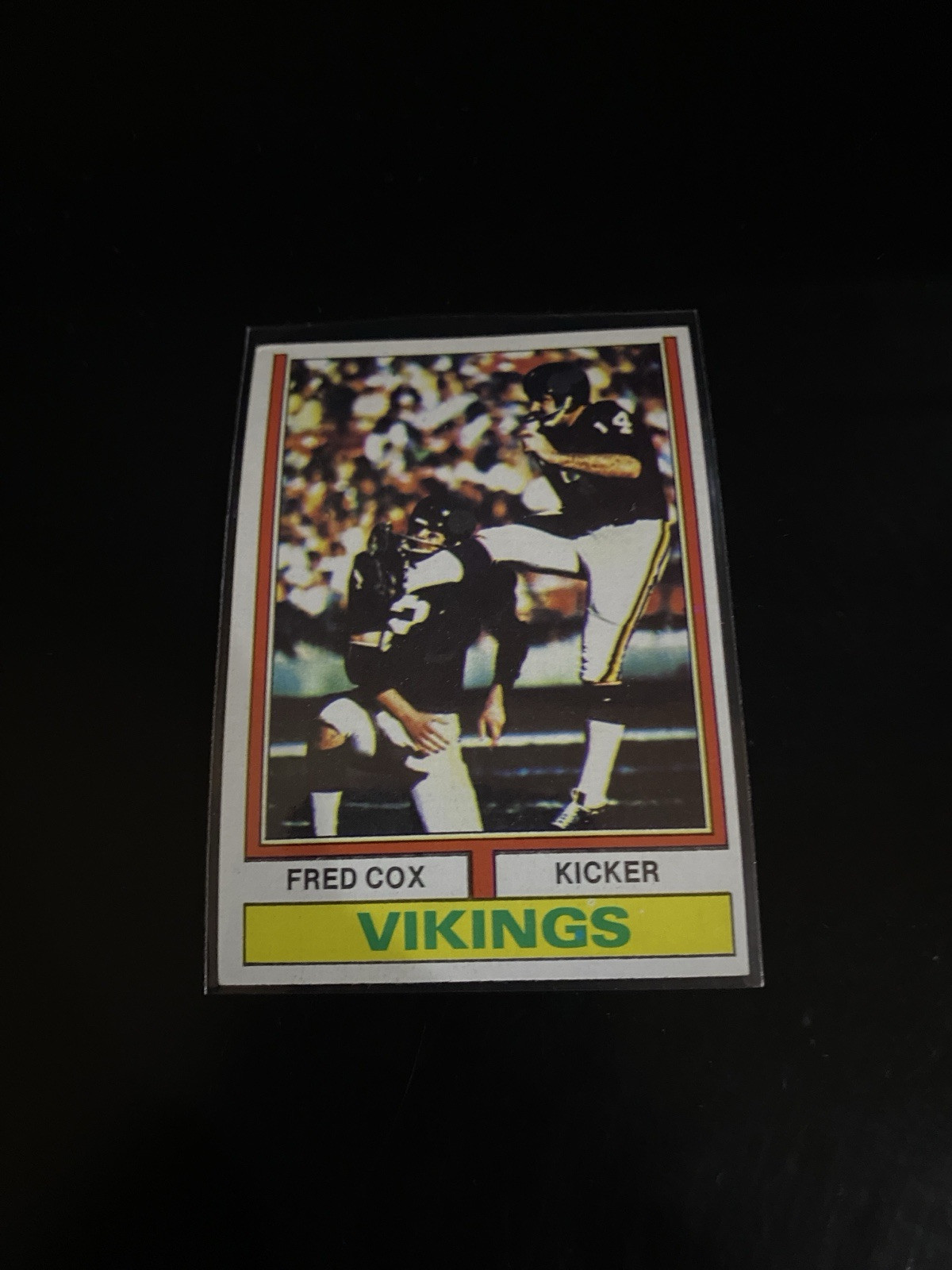Fred Cox 1974 Topps NRMT-MT Vikings 515