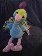 Webkinz Pretty Peacock Ganz Plush Stuffed Animal Sealed Code