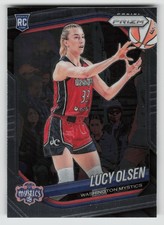 2025 Panini Prizm WNBA - LUCY OLSEN Base Rookie Card #104 - Mystics