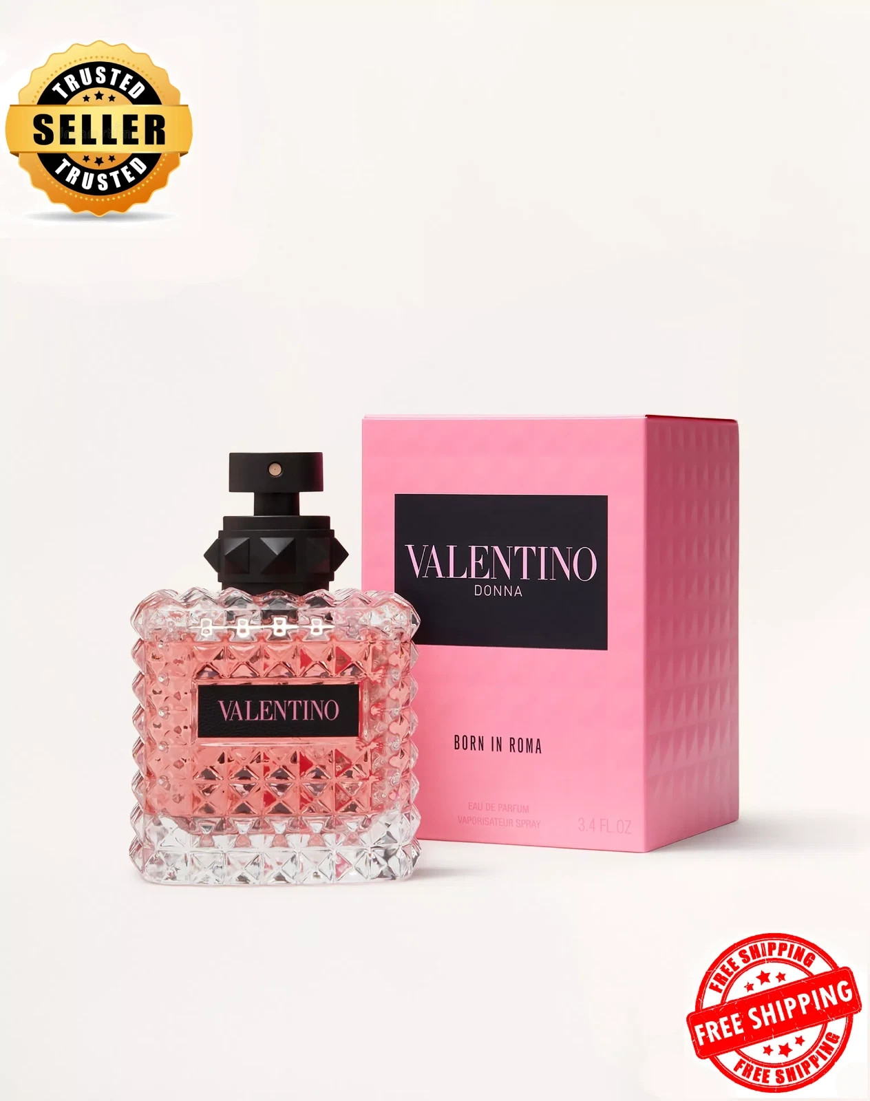 Valentino Donna Born In Roma 3.4oz.EDP 100ML Perfume for Women New Sealed in Box