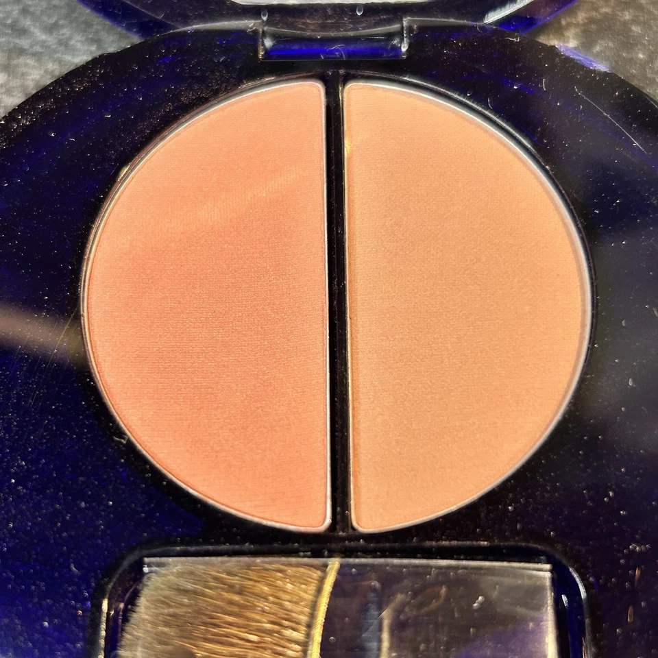 NUEVO Estee Lauder Blush All Day Compact Duo 03 Rosemarble & 16 Desert RETIRADO Foto 3 de 4