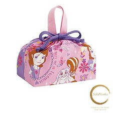 New Skater Children's Lunch Box Drawstring Bag Sofia 20 Disney Made in Japan