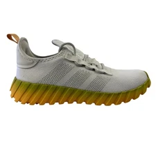 adidas Kaptir Flow Mens Size 6 Cloud White Crystal White Hazy Orange Running