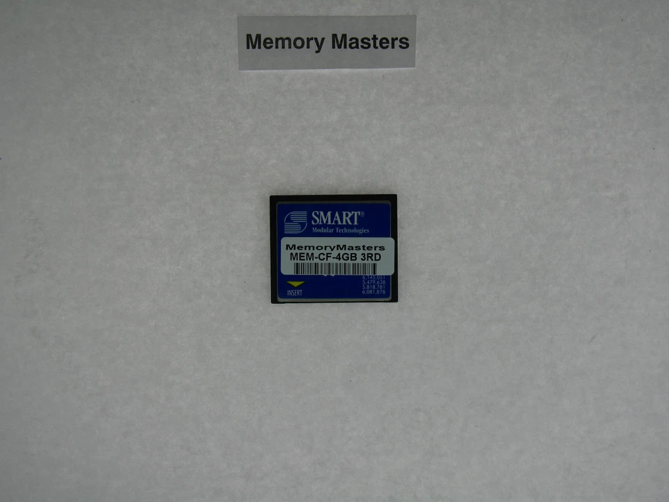 MEM-CF-4GB 4gb COMPACT FLASH Memory for Cisco 1941