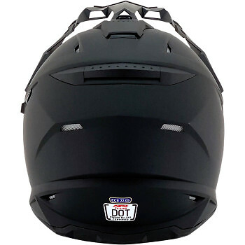 *FREE SHIPPING* AFX FX-41DS SOLID HELMET BLACK PICK YOUR SIZE - Picture 7 of 32