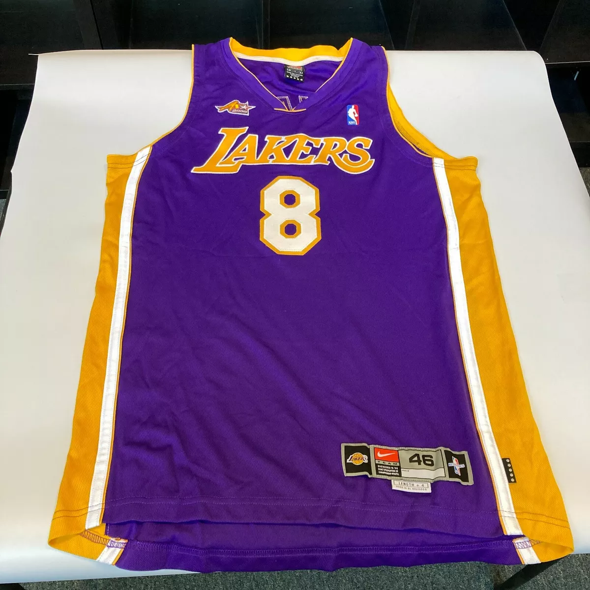 Kobe Bryant Signed 2000-01 Pro Cut Los Angeles Lakers Jersey 9-11