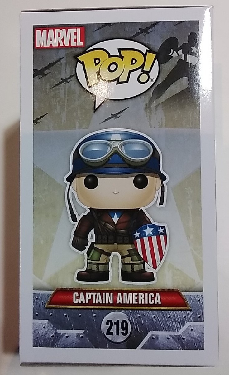 Funko Pop Captain America The First Avenger 219 Captain America