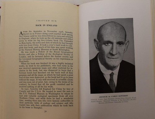 Arthur De Carle SOWERBY OF CHINA. Hunter Naturalist, Explorer Manchuria Mongolia - Picture 5 of 6