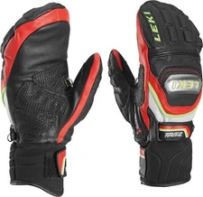 Leki World Cup Racing Ti S Mitten Black/Red/White/Yellow