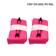 2PCS 700*35-50C/FV 65L Ultralight Bicycle TPU Inner Tube 700C Road Valve Bike