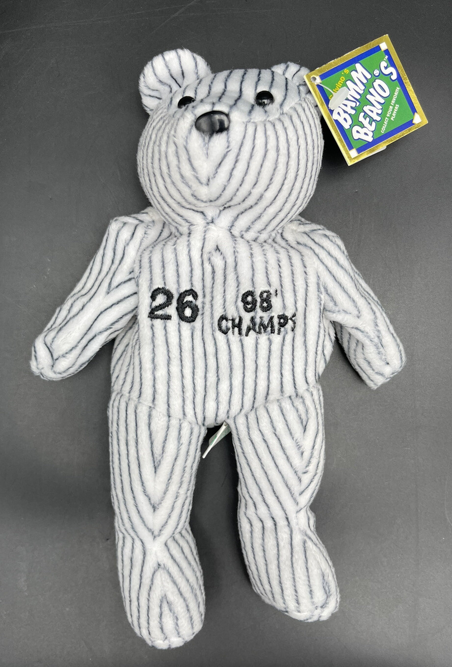 Orlando Hernandez 1998 New York Yankees Championship Salvino Bamm Beanos Bear