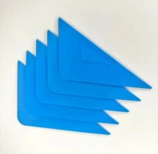 Window Tint Tools Tri-Edge X Blue 5 Pcs