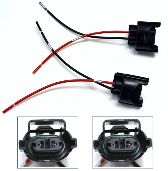 Draht Zopf Buchse W H11 Zwei Gurt Kopf Licht Niedrig Beam Halogen Birne Stecker-image