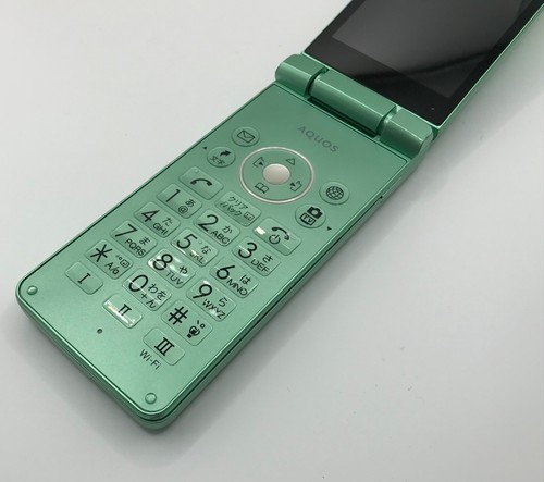 SHARP AQUOS Keitai 3 805SH 806SH Android Flip Phone Green Unlocked From Japan - Afbeelding 6 van 11