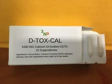 EDTA Suppository – 1000 mg (Buy 2, Get 1 Free)