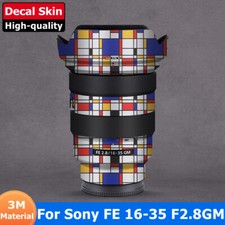For Sony FE 16-35mm F2.8 GM Decal Skin Camera Lens Sticker Vinyl Wrap Film Coat