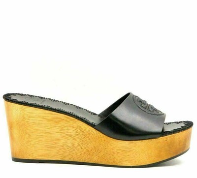 patty heeled wedge slide