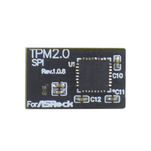 Remote Card SPI TPM SPI Module TPM 2.0 Module Chip 14 Pin for Asrock Mainboard - Afbeelding 6 van 7