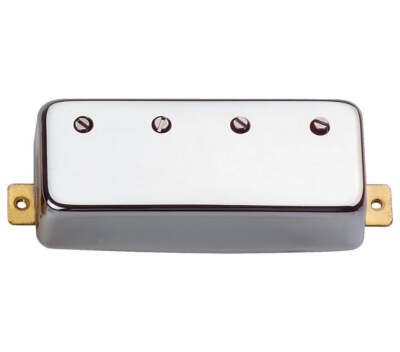 Artec Mini Humbucker Violin Bass Bridge Pickup Chrome