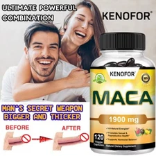 Sexual Tonic-Yellow Maca, Black Maca, Red Maca 30 To 120 Capsules
