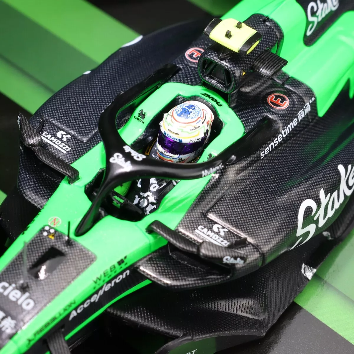 Minichamps 1:43 Stake F1 Team Kick Sauber C44 China GP 2024 Minichamps 1:43 Stake F1 Team Kick Sauber C44 China GP 2024