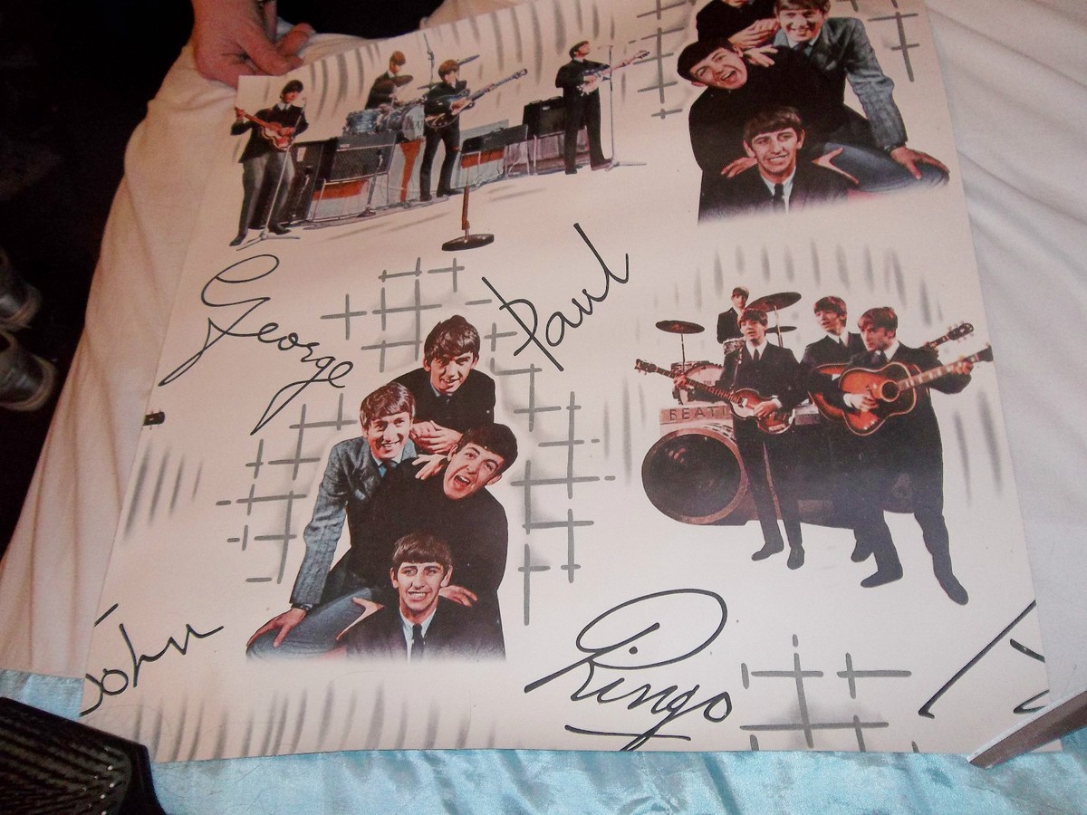 貴重! The Beatles フォトフレーム The Beatles B&W Vintage Photo Limited Signature Edition
