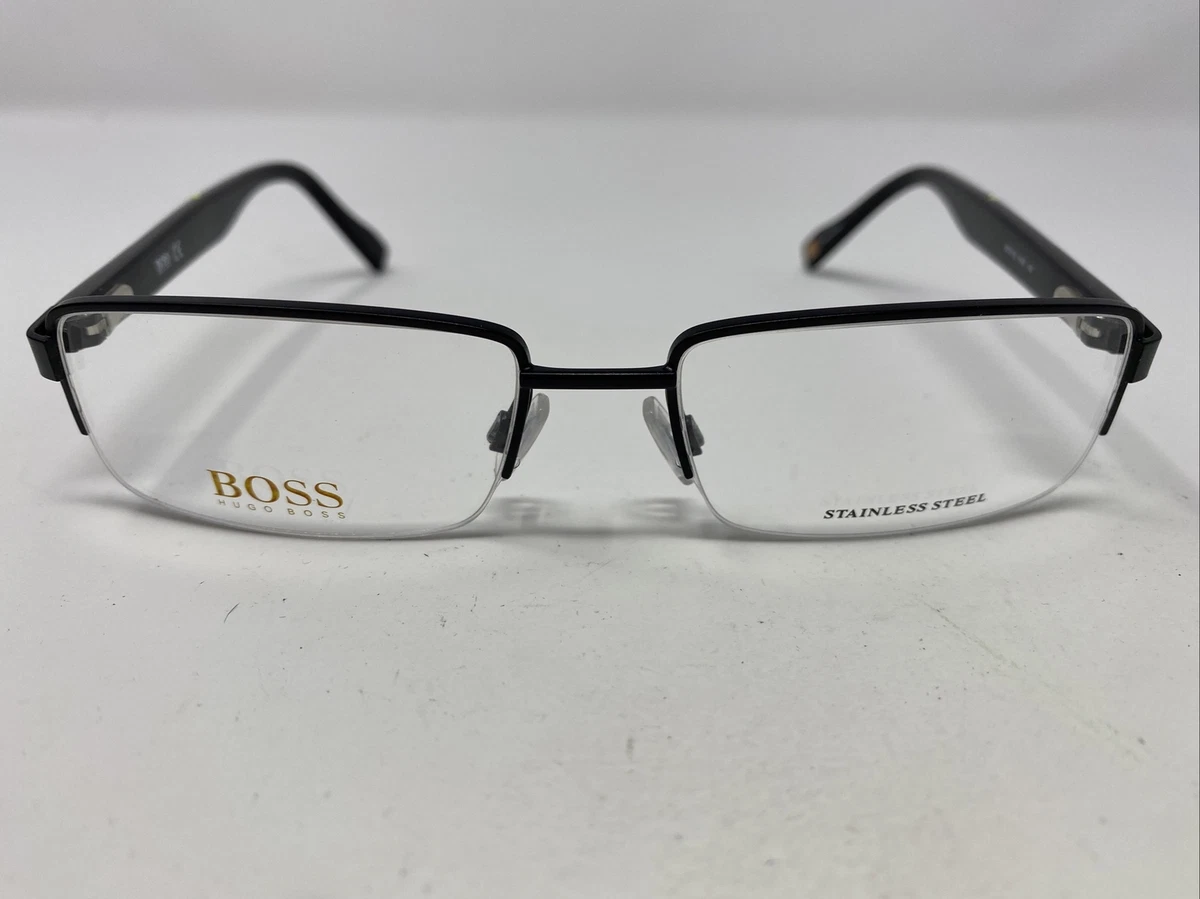 Hugo boss top half rim glasses