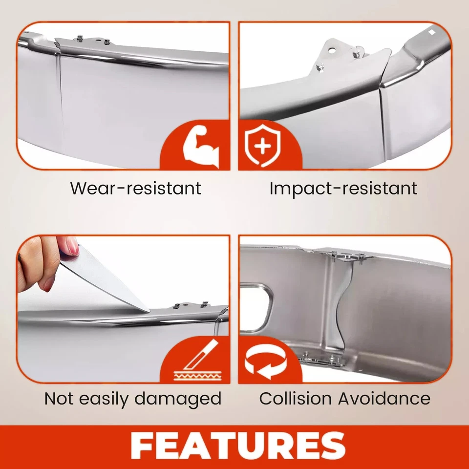 For 2003-2022 Freightliner M2 106 112 Business Class 3 PCS Front Bumper Cover - Image 4 of 4