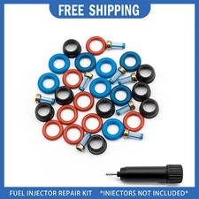 V8 Fuel Injector Repair Seal Kit For GMC Sierra Chevy Silverado 1500 2500 FJ315