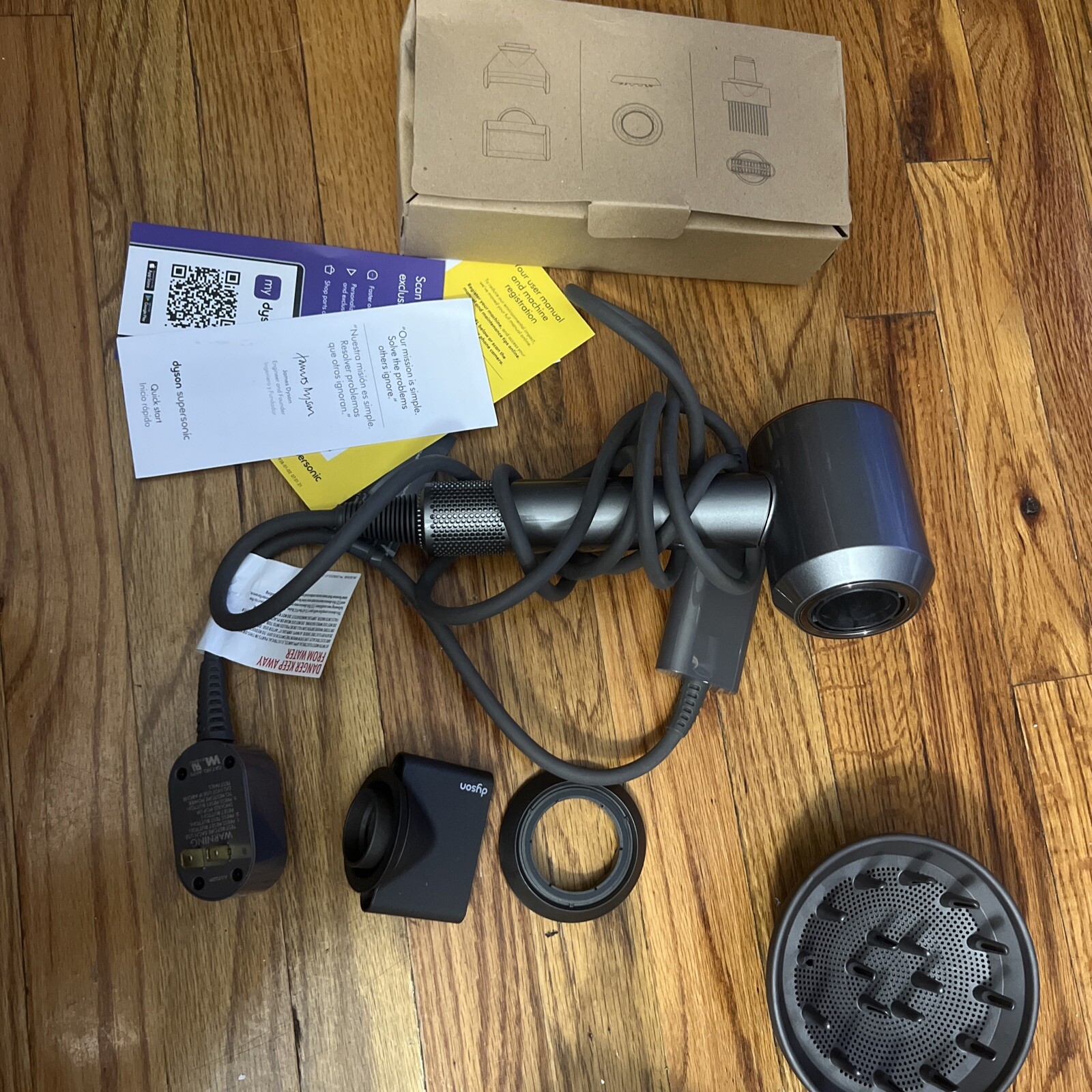 Dyson Supersonic Professional Hair Dryer Nickel/Copper New No Box