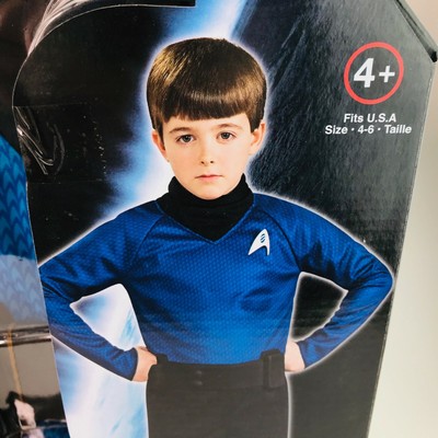 Welttag des Buches Star Trek Kinder Kostüm Verkleidung Outfit Spock Kirk Alter 4 - 6