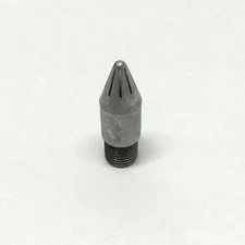 Silvent 5003 Air Gun Slot Nozzle Tip Zinc M7 x 0.75, 5/32" Open Pipe, 11.2 scfm