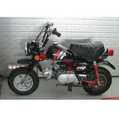 Sticker Emblem Logo Complete set For Honda L/R Pair Side Fuel Tank Monkey Z50 J - Picture 6 of 6