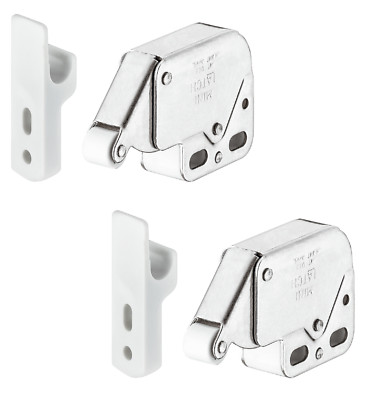 2x Häfele Möbelschnäpper Mini-Latch Schnäpper Türschnapper Schnapp Verschluss