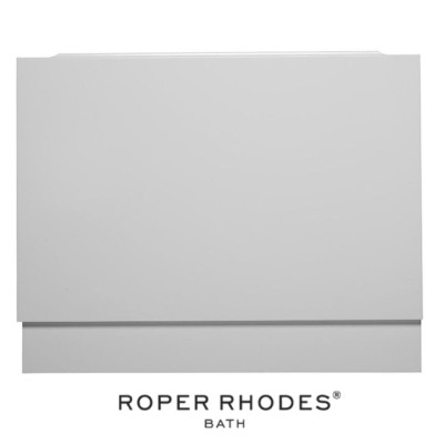 ROPER RHODES HELIOS 700 MM WANNENABSCHLUSSPLATTE TR5002 MIT SOCKEL GLANZ WEISS